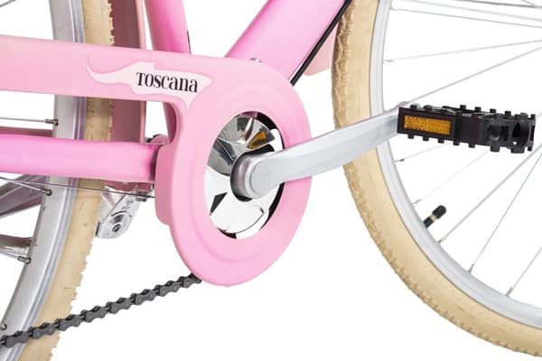 24" Toscana 6-gears pink Dacapo børnecykel