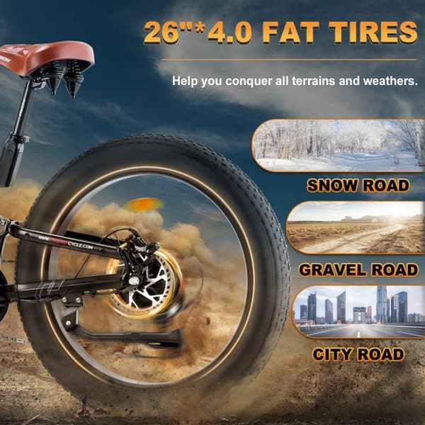 FREESKY M530 elcykel 30AH batteri, 2*1000W motor, 150km räckvidd, 60km/h hastighet, 26*4.0 tums fettdäck, hydraulisk skivbroms