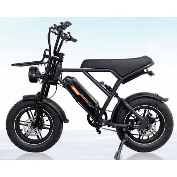 Elcykel G19 MINI Grön, 16", 350W, 36V13Ah, Däck 16x4.0, LCD, Skivbromsar, APP+NFC, Räckvidd 70km