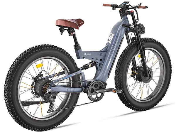FREESKY M530 elcykel 30AH batteri, 150km räckvidd, 2*1000W motor, 60km/h hastighet, 26*4.0 tums fettdäck, hydraulisk skivbroms