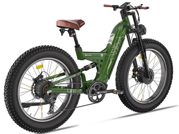 FREESKY M530 elcykel 30AH batteri, 150km räckvidd, 2*1000W motor, 60km/h hastighet, 26*4.0 tums fettdäck, hydraulisk skivbroms