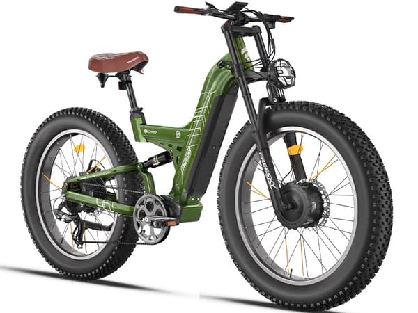 FREESKY M530 elcykel 30AH batteri, 150km räckvidd, 2*1000W motor, 60km/h hastighet, 26*4.0 tums fettdäck, hydraulisk skivbroms