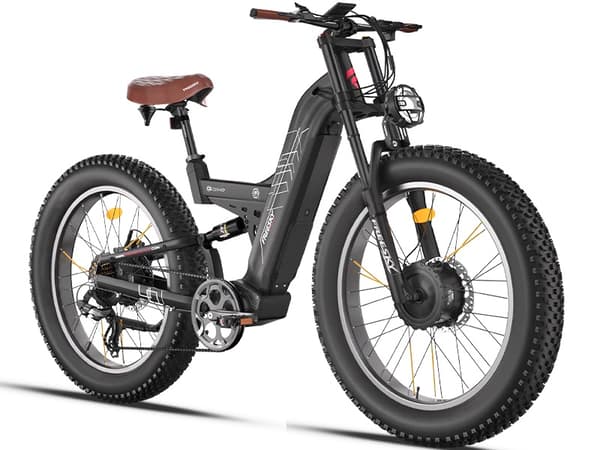 FREESKY M530 elcykel 30AH batteri, 150km räckvidd, 2*1000W motor, 60km/h hastighet, 26*4.0 tums fettdäck, hydraulisk skivbroms