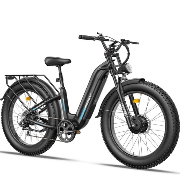 FREESKY M540 elcykel 23AH batteri, 3000W motor, 150km räckvidd, 50km/h hastighet, 26*4.0 tums fettdäck, hydraulisk skivbroms