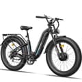 Miniatyrbild 1 av 11: FREESKY M540 elcykel 23AH batteri, 3000W motor, 150km räckvidd, 50km/h hastighet, 26*4.0 tums fettdäck, hydraulisk skivbroms