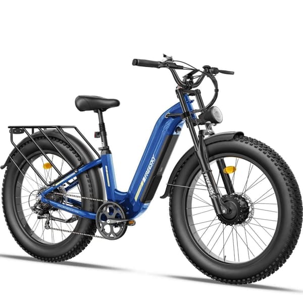 FREESKY M540 elcykel 23AH batteri, 3000W motor, 150km räckvidd, 50km/h hastighet, 26*4.0 tums fettdäck, hydraulisk skivbroms