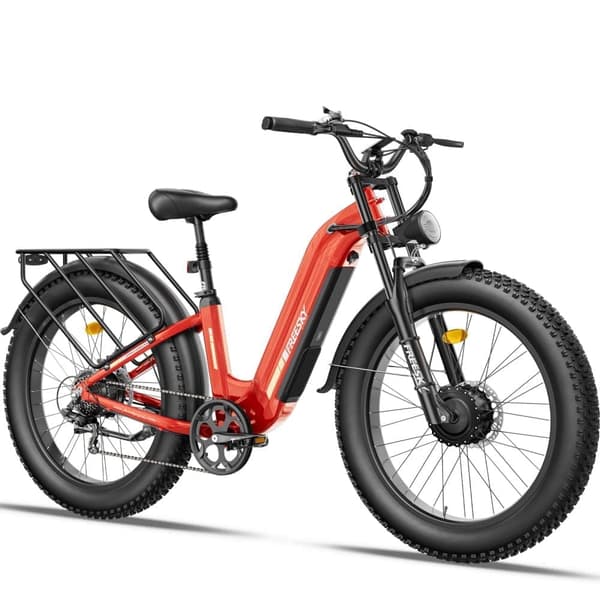FREESKY M540 elcykel 3000W motor, 23AH batteri, 150km räckvidd, 50km/h hastighet, 26*4.0 tums fettdäck, hydraulisk skivbroms