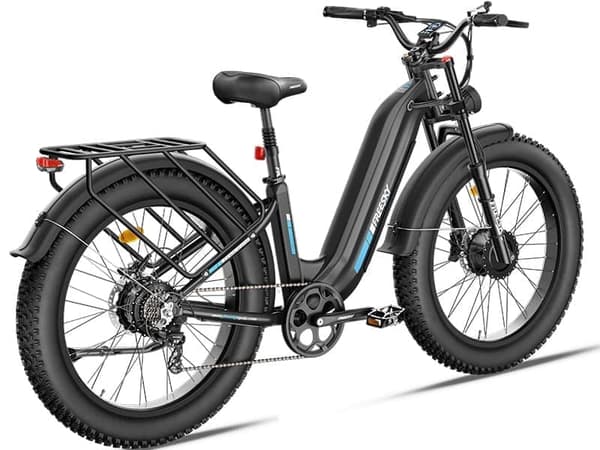 FREESKY M540 elcykel 3000W motor, 23AH batteri, 150km räckvidd, 50km/h hastighet, 26*4.0 tums fettdäck, hydraulisk skivbroms