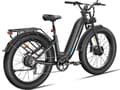 Miniatyrbild 3 av 11: FREESKY M540 elcykel 3000W motor, 23AH batteri, 150km räckvidd, 50km/h hastighet, 26*4.0 tums fettdäck, hydraulisk skivbroms