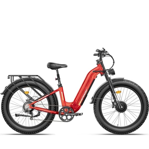 FREESKY M540 elcykel 23AH batteri, 150km räckvidd, 3000W motor, 50km/h hastighet, 26*4.0 tums fettdäck, hydraulisk skivbroms