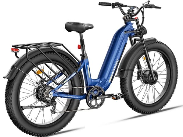 FREESKY M540 elcykel 23AH batteri, 150km räckvidd, 3000W motor, 50km/h hastighet, 26*4.0 tums fettdäck, hydraulisk skivbroms