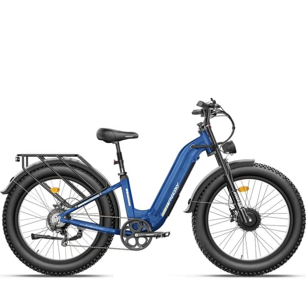 FREESKY M540 elcykel 23AH batteri, 150km räckvidd, 3000W motor, 50km/h hastighet, 26*4.0 tums fettdäck, hydraulisk skivbroms