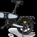 Miniatyrbild 5 av 6: DYU-C2, Fällbar elcykel, räckvidd 60 km – Motor 350 W, internt batteri 7,5 Ah, breda däck på 16 tum – Blå