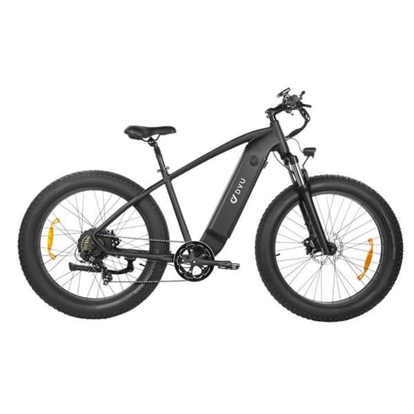 Elcykel DYU King750 26 Tum 45km/h - Motor 750W Batteri 48V20Ah Skivbromsar - Svart