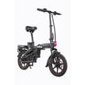 Miniatyrbild 3 av 4: DYU A5 Elcykel Svart Smart Elcykel 14 tum 350W 7,5Ah 48V Avtagbar