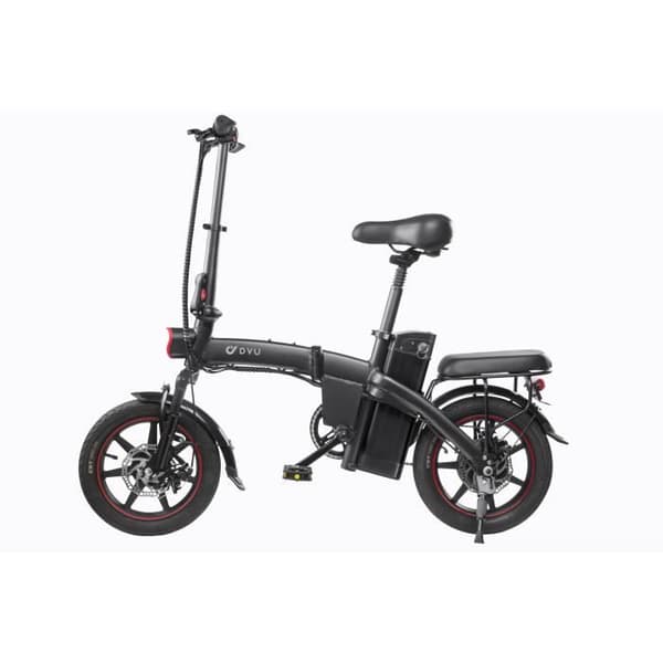 DYU A5 Elcykel Svart Smart Elcykel 14 tum 350W 7,5Ah 48V Avtagbar