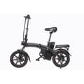 Miniatyrbild 2 av 4: DYU A5 Elcykel Svart Smart Elcykel 14 tum 350W 7,5Ah 48V Avtagbar