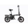 Miniatyrbild 1 av 4: DYU A5 Elcykel Svart Smart Elcykel 14 tum 350W 7,5Ah 48V Avtagbar