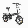 Miniatyrbild 4 av 4: Vikbar elcykel DYU A1F Pro Räckvidd 40 km 25 km/h Motor 250W 16 tum Stadse-bike Pedalassistans 36V7.5Ah Svart