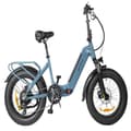 Miniatyrbild 1 av 5: Elcykel Fällbar DYU FF500 20 Tum 32km/h - Motor 500W Batteri 48V14Ah Skivbromsar - Blå