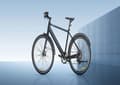 Miniatyrbild 3 av 6: Lätt stads elcykel i aluminium DYU Stroll 1 – Räckvidd 100 km, motor 36 V 250 W, däck 700C – Svart