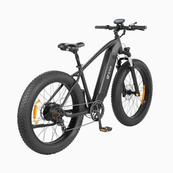 Elcykel - DYU - KING750 - Räckvidd 130 km - Motor 750W - 26-tums terrängdäck