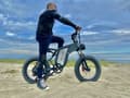Miniatyrbild 4 av 11: GUNAI MX25 elcykel 25AH batteri, 1000W motor, 60km räckvidd, 50km/h hastighet, 20*4.0 tums fettdäck, hydraulisk oljebroms
