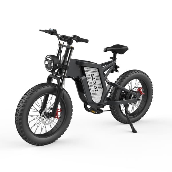 GUNAI MX25 elcykel 25AH batteri, 1000W motor, 60km räckvidd, 50km/h hastighet, 20*4.0 tums fettdäck, hydraulisk oljebroms