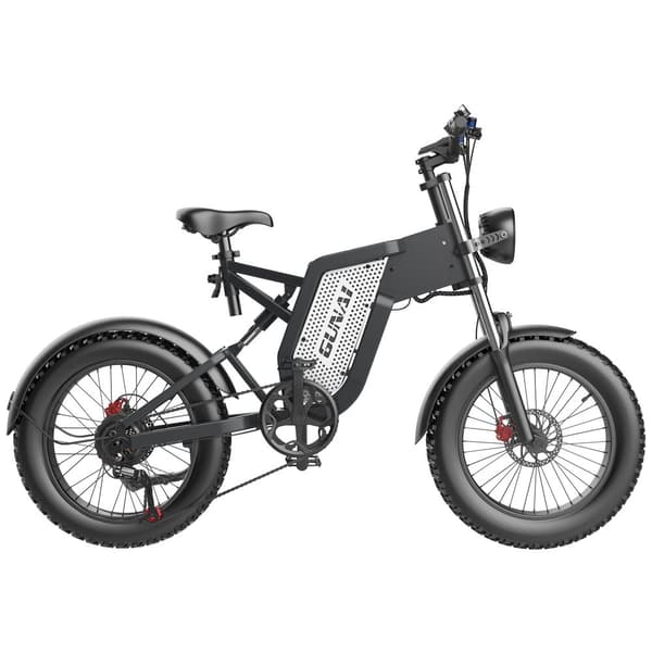 GUNAI MX25 elcykel 1000W motor, 60km räckvidd, 25AH batteri, 50km/h hastighet, 20*4.0 tums fettdäck, hydraulisk oljebroms