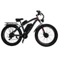 Miniatyrbild 2 av 11: GUNAI GN88 elcykel 22AH batteri, 100km räckvidd, 2*1000W motor, 55km/h hastighet, 26*4.0 tums fatdäck, SHIMANO 21-växlad, hydraulisk oljebroms