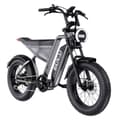 Miniatyrbild 1 av 11: GUNAI Y elcykel 18AH batteri, 90km räckvidd, 1000W motor, 60km/h hastighet, 20*4.0 tums fatdäck, SHIMANO 7-växlad, hydraulisk oljebroms