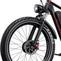 Miniatyrbild 2 av 11: DUOTTS S26 Elcykel | 750W*2+ 48V 20Ah | 26” breda däck | 120 km räckvidd | hydraulisk broms | terräng | 2025 års ny modell