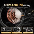 Miniatyrbillede 10 af 11: PULUMA PE86pro Dual Drive Elcykel - 2×500W motorer, 48V20Ah Samsung batteri, 50 km / t, Shimano 7-trins gearkasse, DNM affjedringssystem