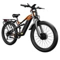 Miniatyrbillede 1 af 11: PULUMA PE86pro Dual Drive Elcykel - 2×500W motorer, 48V20Ah Samsung batteri, 50 km / t, Shimano 7-trins gearkasse, DNM affjedringssystem