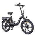 Miniatyrbild 2 av 6: Fällbar elcykel Hillmiles MilePort 1 - Räckvidd 60 km - Motor 250 W - Batteri 36V13Ah - Däck 20 tum - VTC-cykel - Svart
