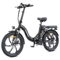 Miniatyrbild 1 av 6: Fällbar elcykel Hillmiles MilePort 1 - Räckvidd 60 km - Motor 250 W - Batteri 36V13Ah - Däck 20 tum - VTC-cykel - Svart