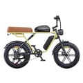 Miniatyrbild 3 av 6: ENGWE M1 - Elcykel 20" - Räckvidd 170km - Batteri 48V28.6Ah - Full fjädring - Shimano 7 växlar - Mountainbike fat bike, Gul