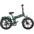Miniatyrbild 2 av 4: elektrisk hopfällbar cykel ENGWE ENGINE Pro 2.0 Räckvidd 110 km Batteri 52V16Ah Helupphängd Snö däck 20 tum MTB Fat bike Grön