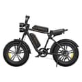 Miniatyrbild 1 av 4: ENGWE M20 - Elcykel 20" - Räckvidd 120km - Batteri 48V26Ah - Helt upphängd - Shimano 7 växlar - Fat bike, Svart
