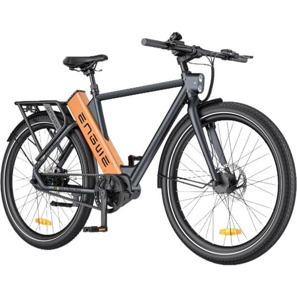 Vuxen herr elcykel ENGWE P275 Pro 27.5 tum Räckvidd 260 km mittmotor 250W stadselektrisk cykel 36V19.2AH Orange