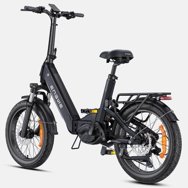 Växelscykel ENGWE L20 3.0 PRO - Motor 250W 48V15AH Däck på 20 Tum TÜV Certifierad Hydrauliska Skivbromsar - Svart