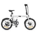Miniatyrbild 1 av 4: ENGWE P20 hopfällbar elcykel Räckvidd 100km 250W motor 36V9.6Ah batteri Skivbroms 20 tums däck vit stadscykel