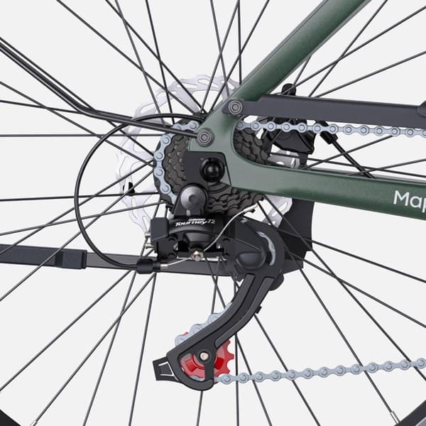 Elcykel ENGWE N1 AIR ST - Motor 250W Batteri 36V10Ah Däck 27.5 Tum Skivbromsar - Grå