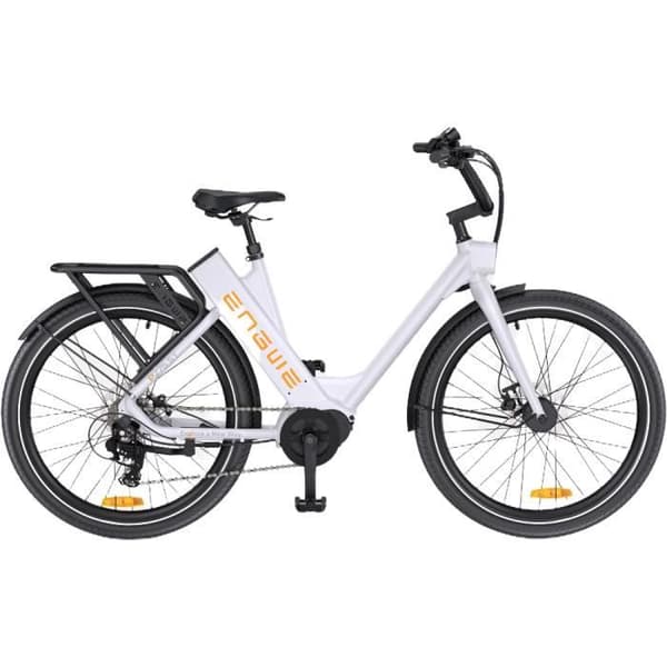 Elcykel dam vuxen ENGWE P275 ST 27.5 tum Räckvidd 260km centralmotor 250W stadscykel 36V19.2AH vit