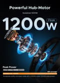 Miniatyrbild 2 av 6: ENGWE X26 - Elcykel, 1000W 48V29.2AH/ 8 Växlar - Topp 31mph, 26" × 4.0 Breddäck, Räckvidd 100km - Svart