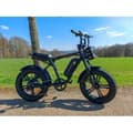 Miniatyrbild 3 av 4: ELEKTRISK CYKEL ENGWE M20 Räckvidd 50-75 km Batteri 48V 13Ah Motor 250W helfjädring Däck 20 tum VTT Fat bike Svart
