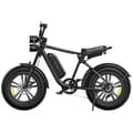 Miniatyrbild 1 av 4: ELEKTRISK CYKEL ENGWE M20 Räckvidd 50-75 km Batteri 48V 13Ah Motor 250W helfjädring Däck 20 tum VTT Fat bike Svart