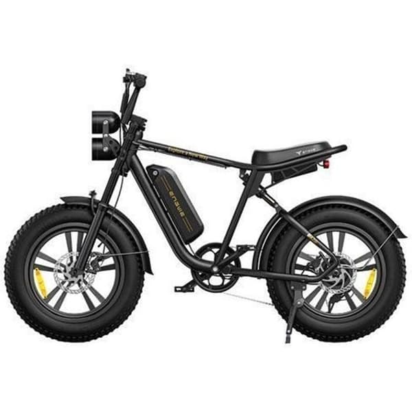 ELEKTRISK CYKEL ENGWE M20 Räckvidd 50-75 km Batteri 48V 13Ah Motor 250W helfjädring Däck 20 tum VTT Fat bike Svart