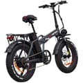 Miniatyrbild 4 av 11: DRVETION AT20 elcykel 10AH batteri, 750W motor, 70 km räckvidd, 25 km/h hastighet, 20*4,0 tums fatdäck, SHIMANO 7 växlad - svart och grå