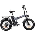 Miniatyrbild 2 av 11: DRVETION AT20 elcykel 750W motor, 15AH batteri, 80 km räckvidd, 25 km/h hastighet, 20*4,0 tums fatdäck, SHIMANO 7 växlad - svart och grå